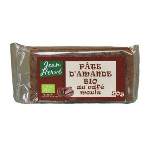 PATE D'AMANDE BIO AU CAFE