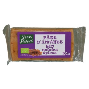 PATE D'AMANDE BIO RAISIN EPICE