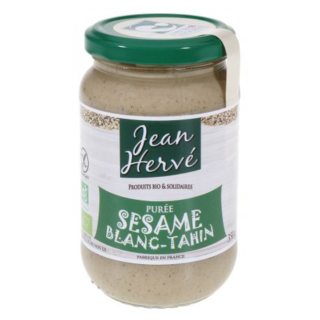 PUREE DE SESAME BLANC BIO - JEAN HERVE SAS