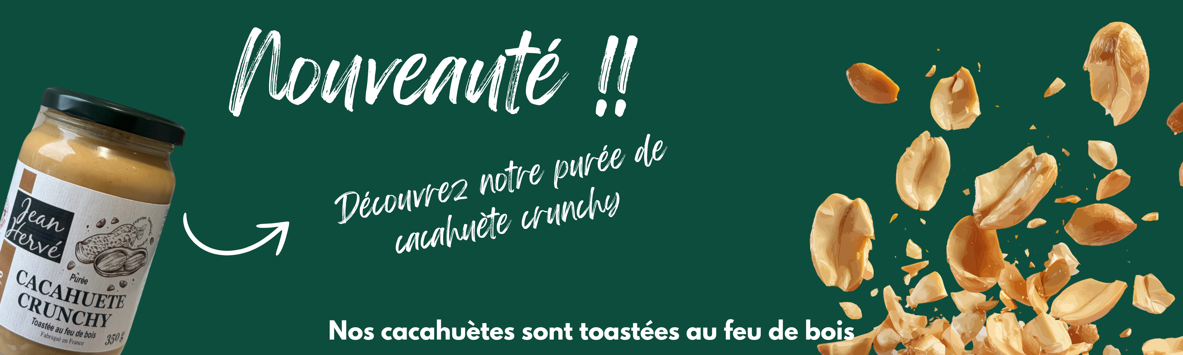 Pur&eacute;e de cacahu&egrave;te crunchy