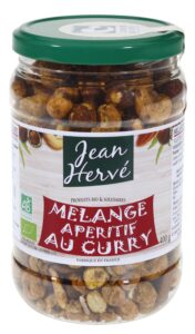 Mélange apéritif Bio au shoyou et curry
