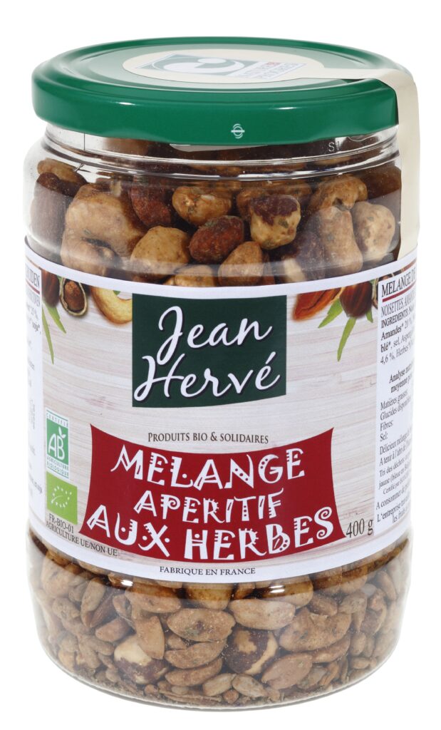 Mélange apéritif Bio au shoyou et herbes de provence