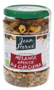Mélange apéritif Bio au shoyou et curcuma