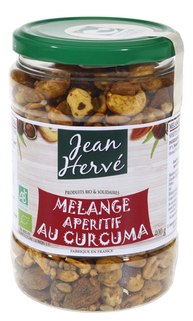 Mélange apéritif Bio au shoyou et curcuma