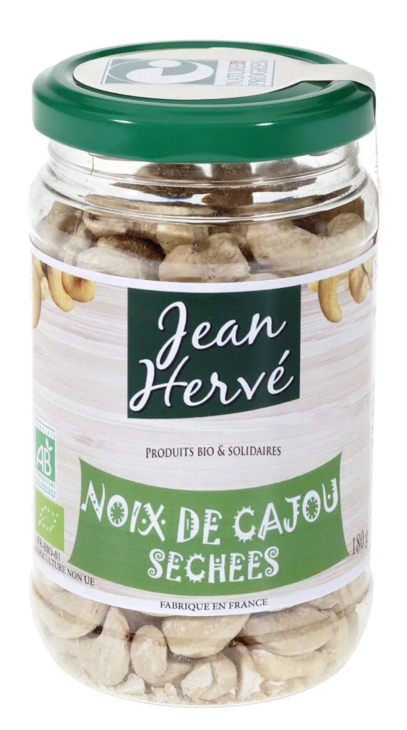 Noix de cajou séchées bio et équitable