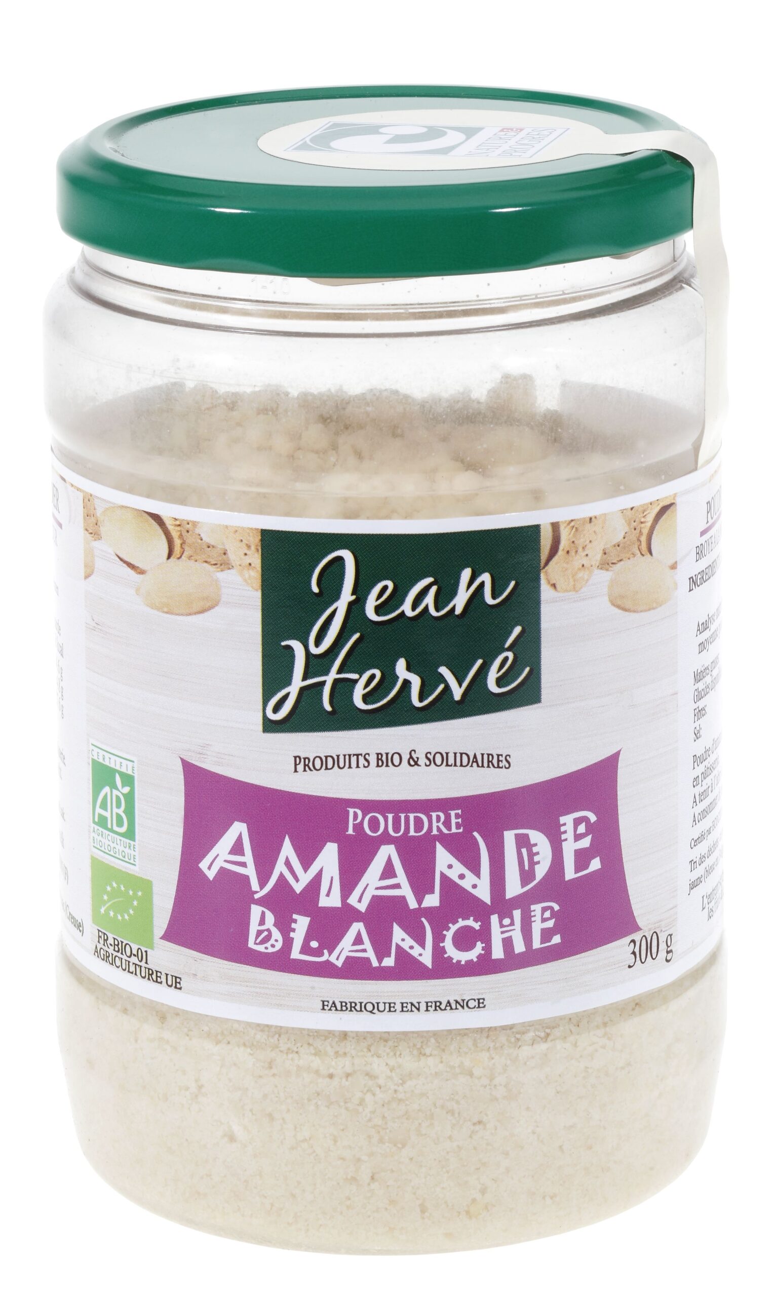 Poudre d'amande blanche Bio