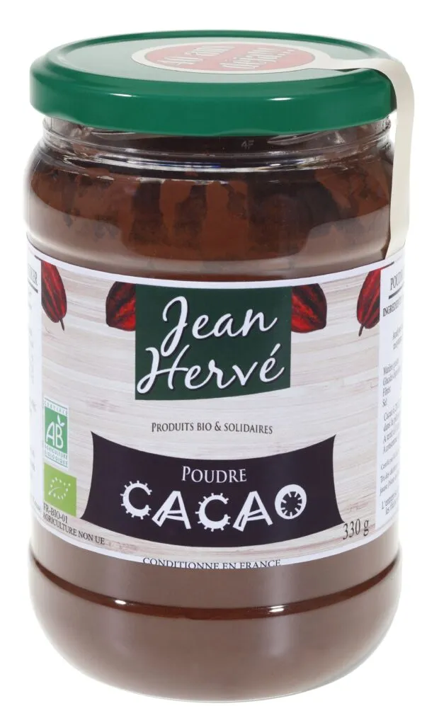 Poudre de cacao bio & équitable