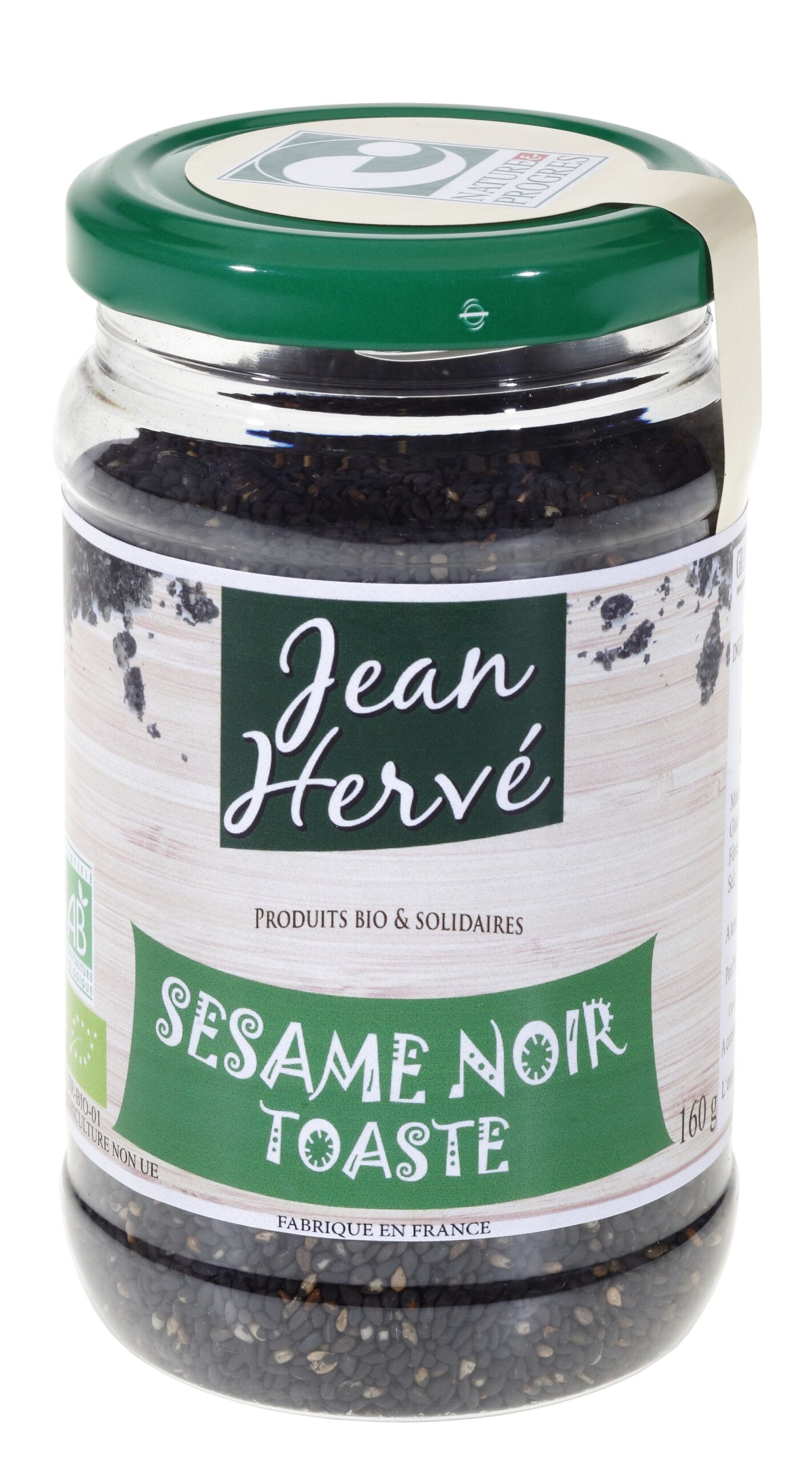 Sésame noir Bio toasté