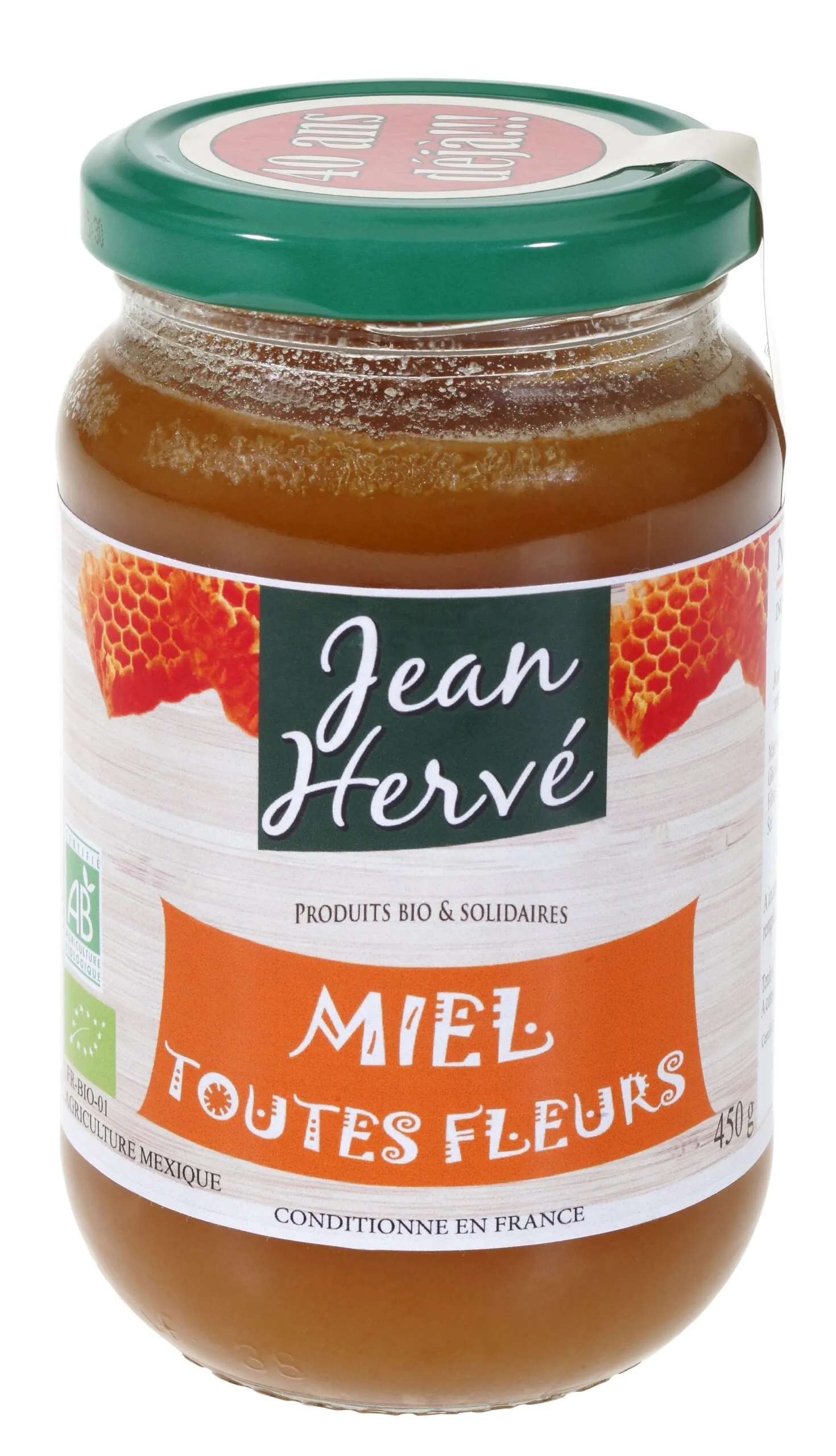 Miel toutes fleurs Bio