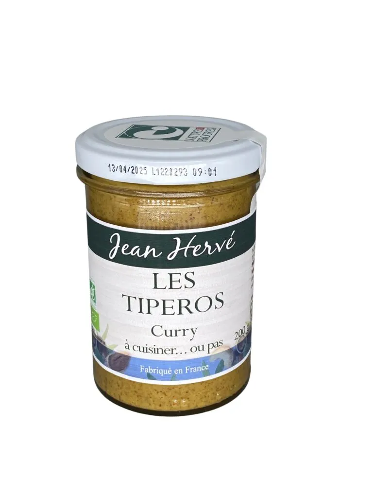 Les tiperos curry Bio 