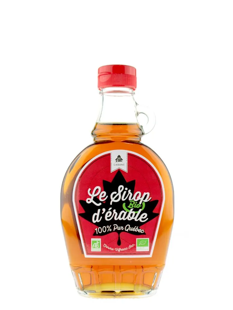 Sirop d&rsquo;érable Bio du Canada