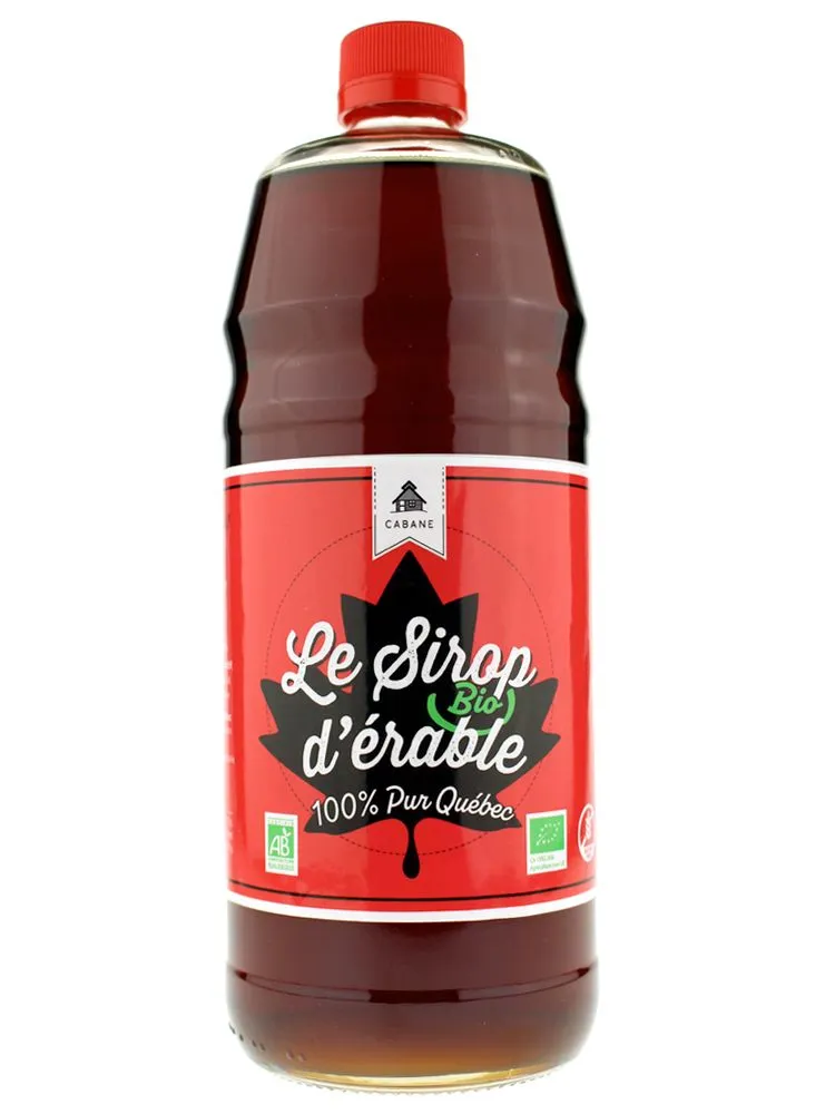 Sirop d&rsquo;érable Bio du Canada