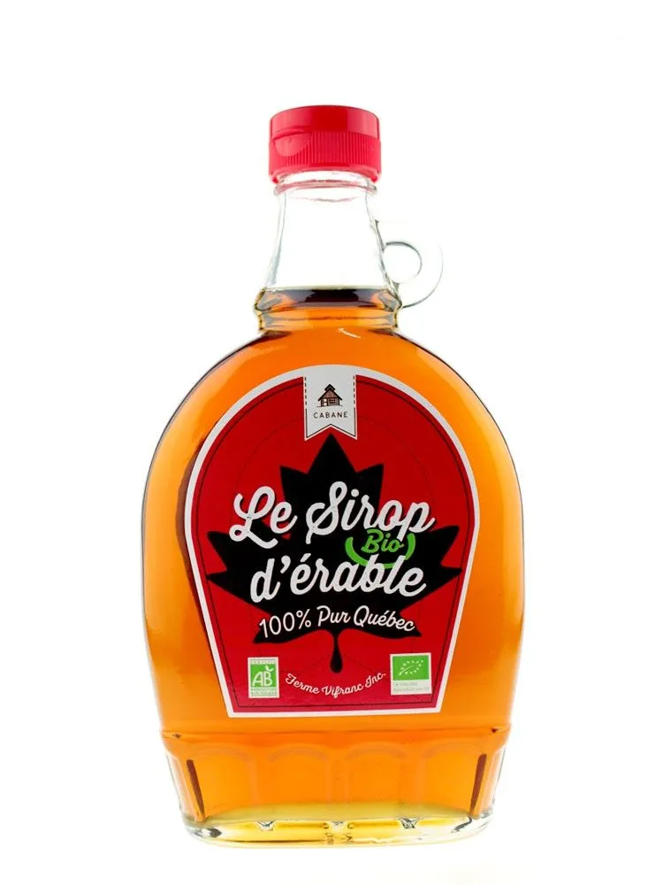 Sirop d&rsquo;érable Bio du Canada