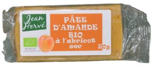 Pâte d'amande Bio aromatisée