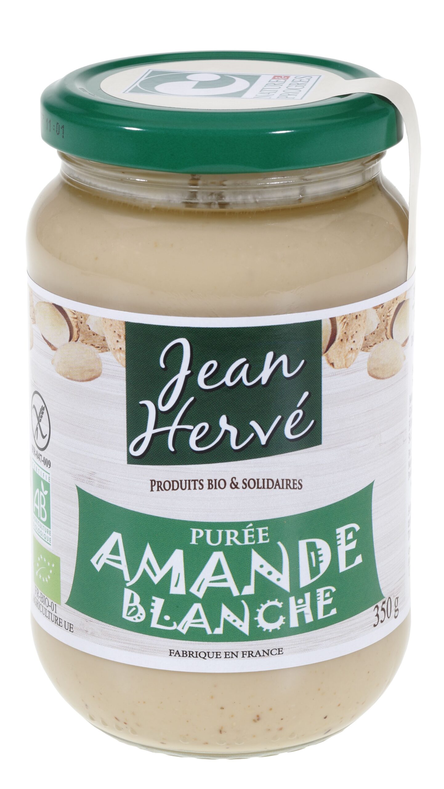 Purée d'amande blanche Bio