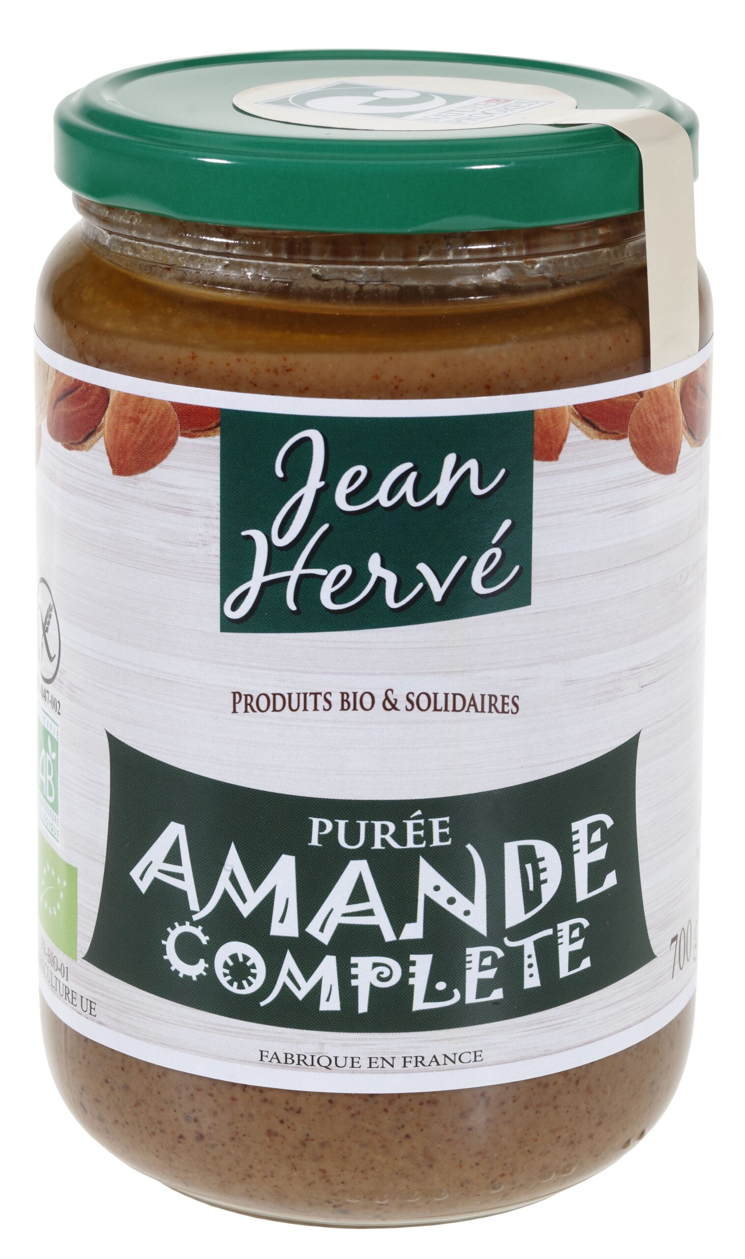 Purée d'amande complète Bio