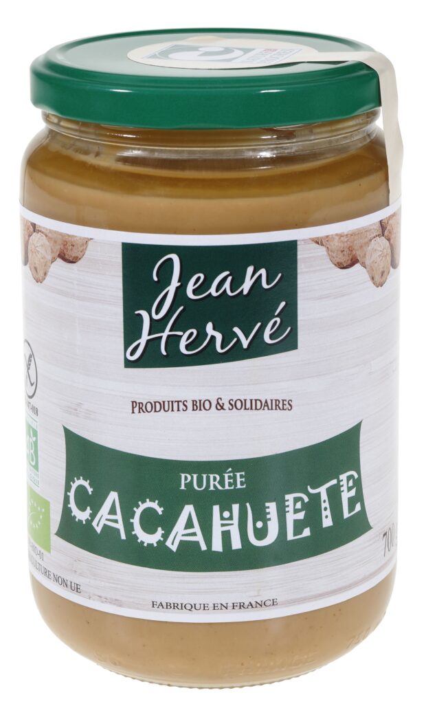 Purée de cacahuète bio et équitable