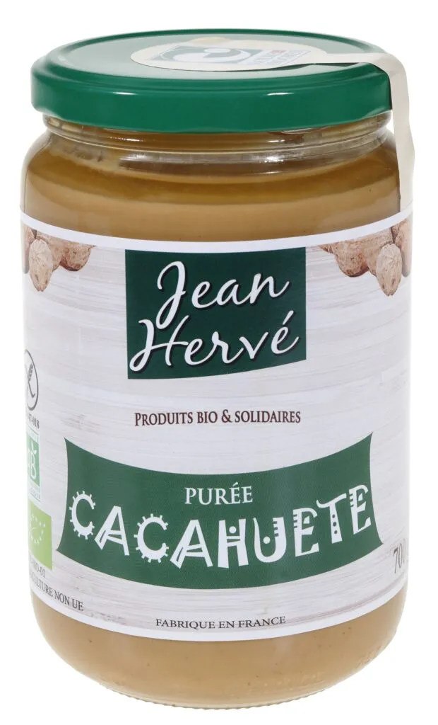 Purée de cacahuète bio et équitable