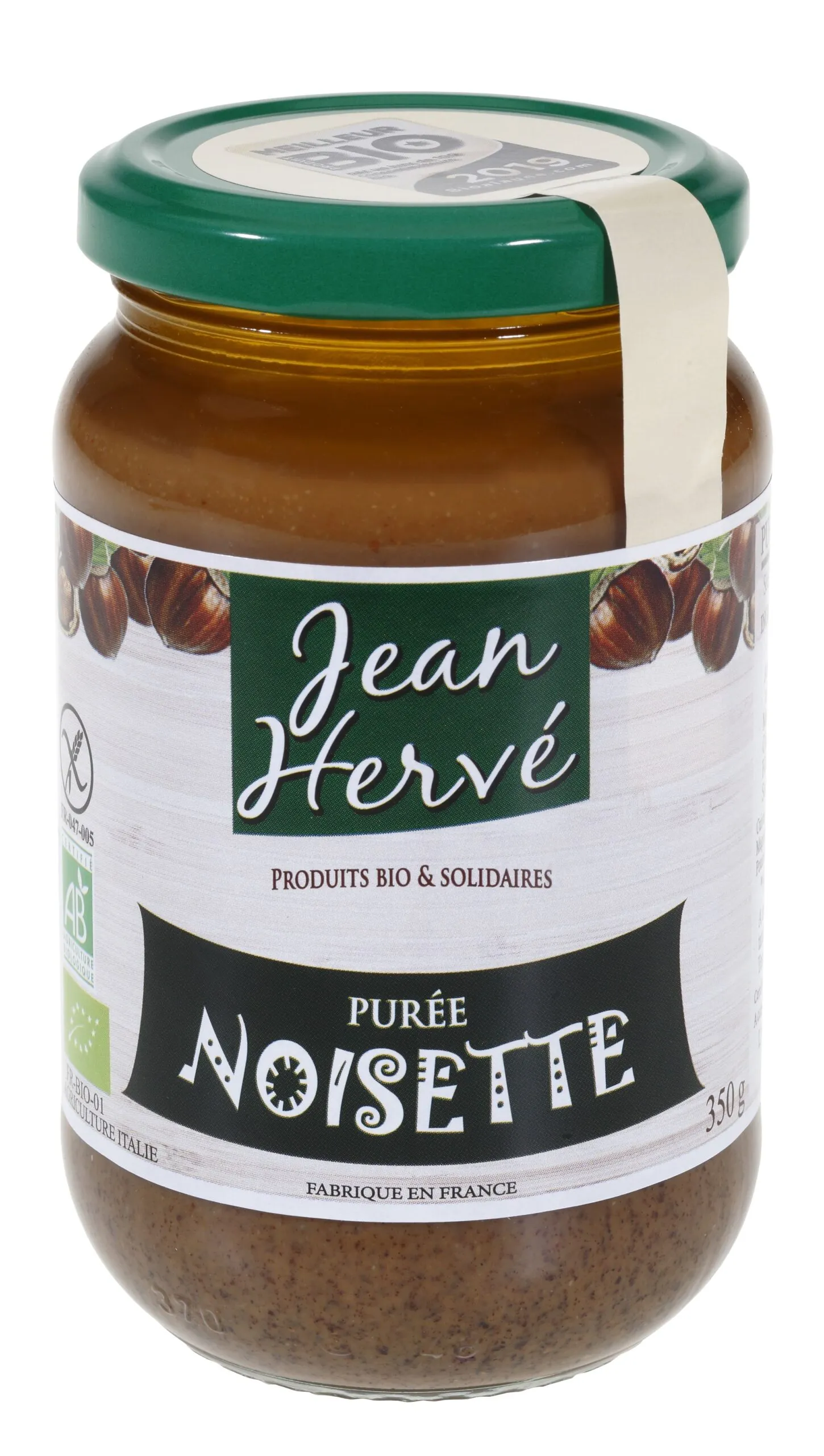 Purée de noisette Bio
