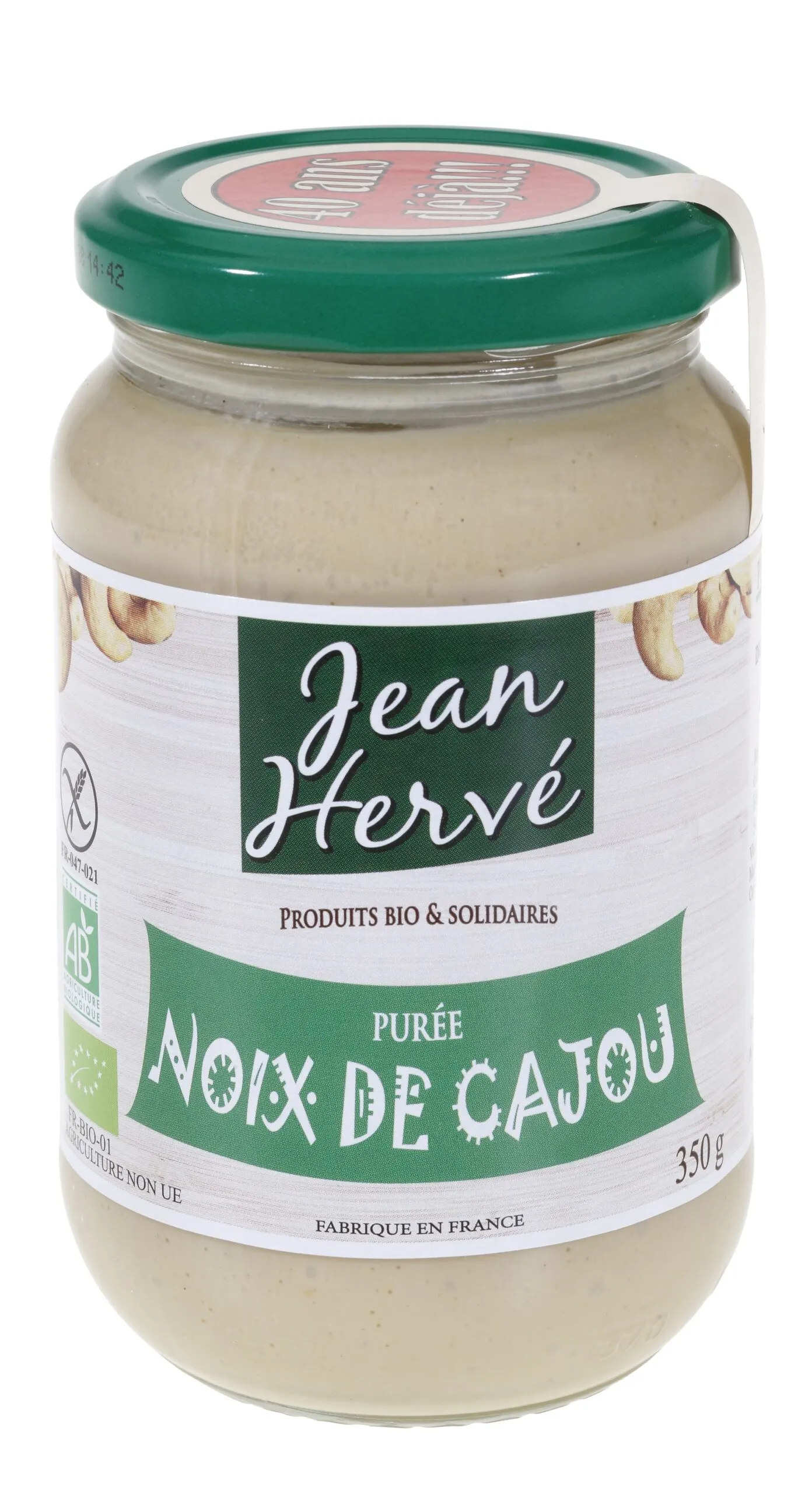 Purée de noix de cajou bio & équitable
