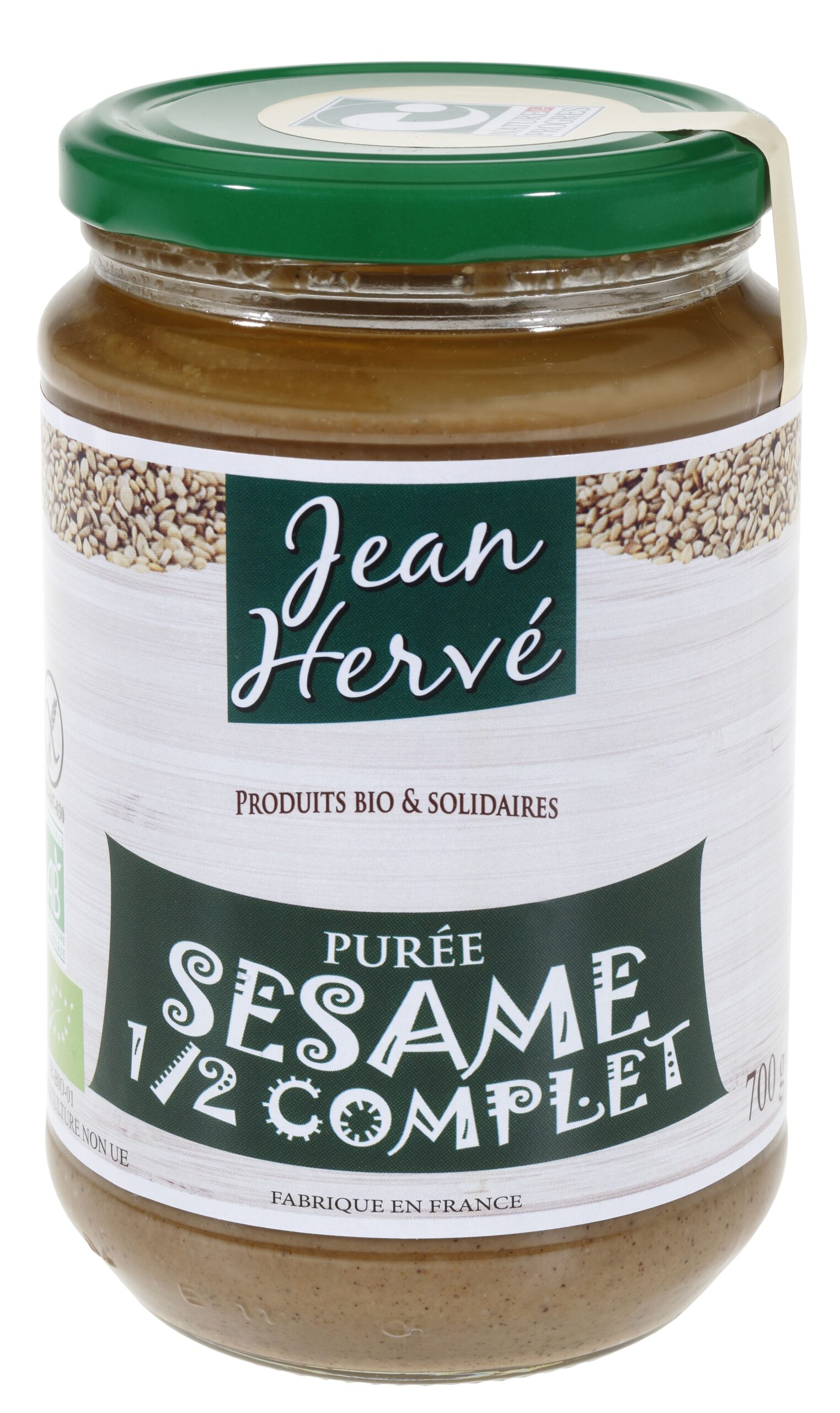 Purée de sésame 1/2 complet Bio – Image 2
