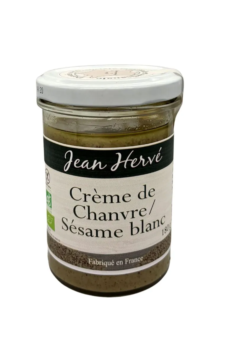 Crème de chanvre/sésame blanc Bio